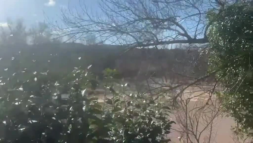 Inundación en Tudela de Duero