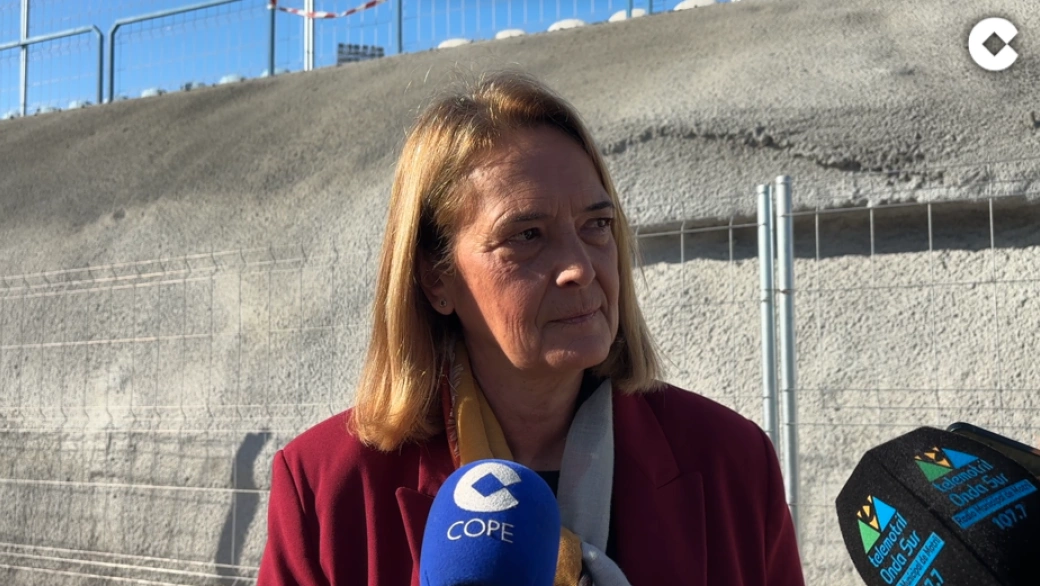 El derrumbe del muro del estadio Escribano Castilla de Motril, destapa un relleno de "ciencia ficción"