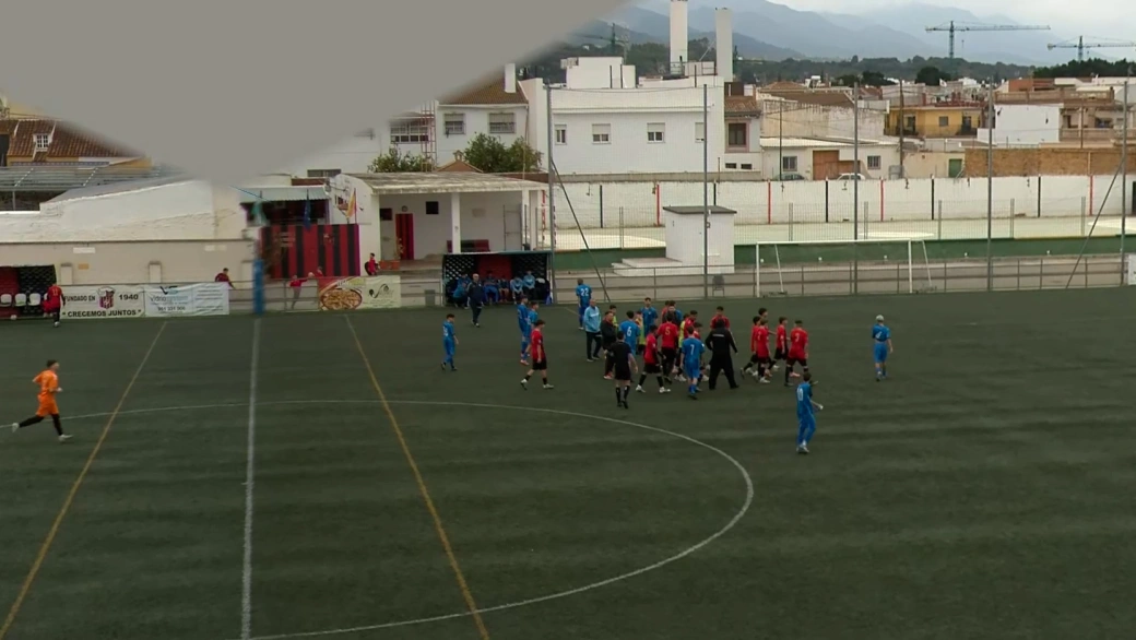 El campo del Churrina vivió graves altercados