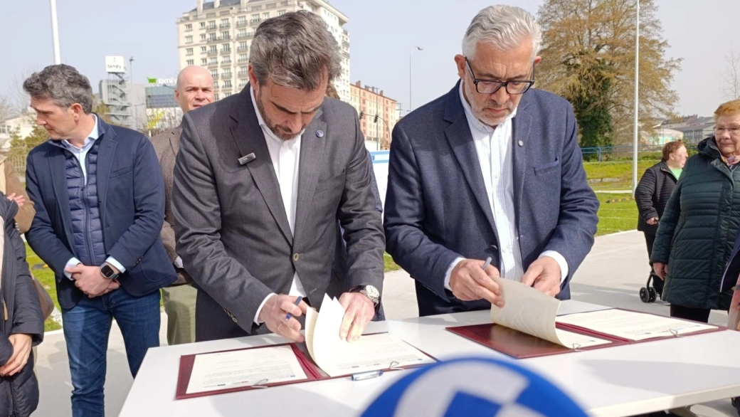 Miguel Fernández y Diego Calvo