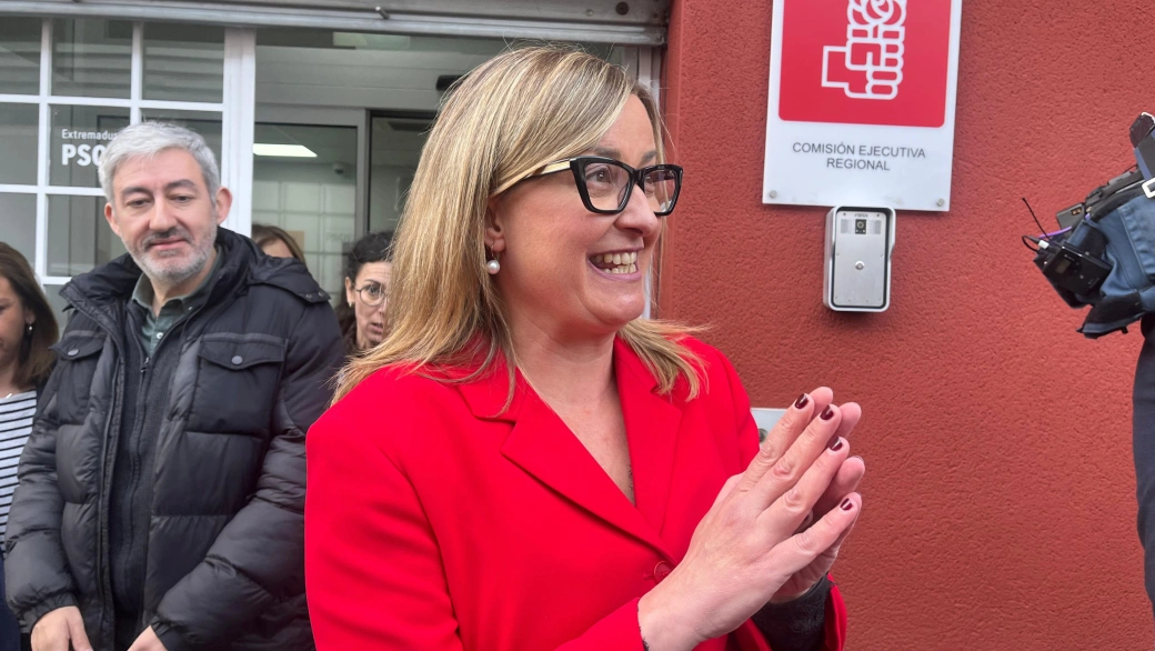 Blanca Martín, precandidata a la Secretaría General del PSOE de Extremadura