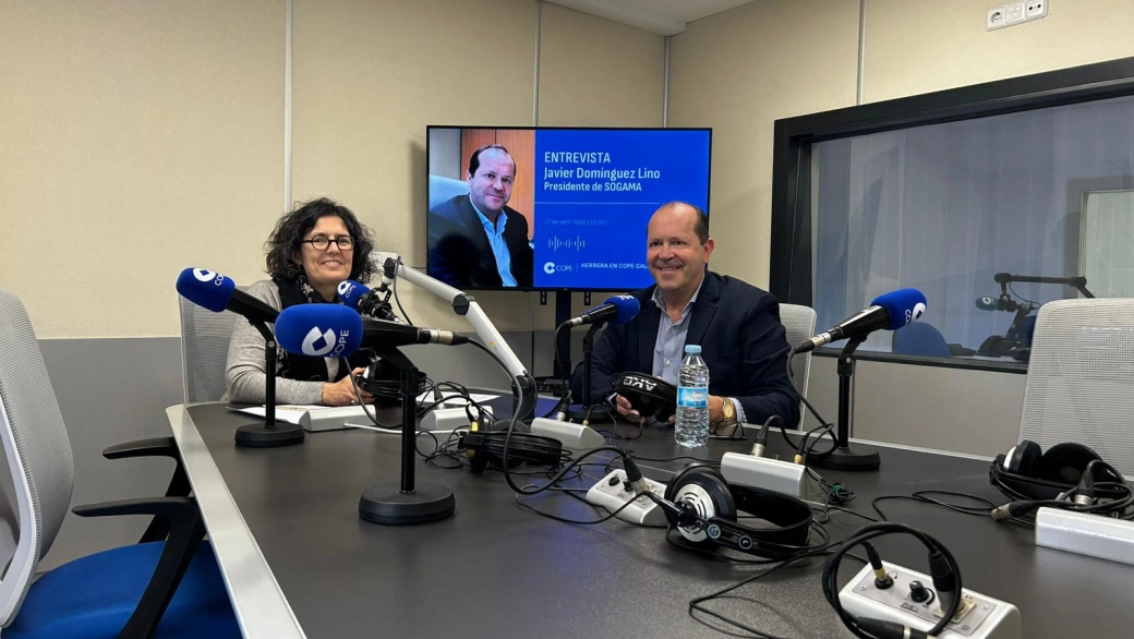 Fragmento de la entrevista a Javier Domínguez en Cope Galicia