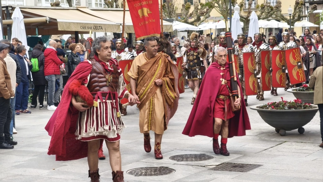 Tropas romanas en el ARde Lucus