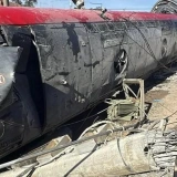 Iryo volcado en Adamuz