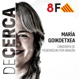 María Goikoetxea, candidata de Podemos a la presidencia de Aragón