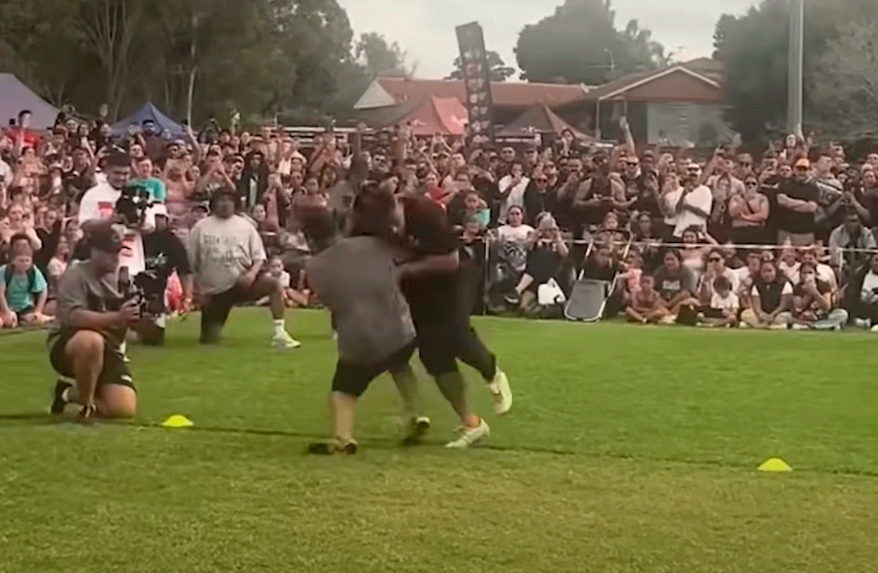 Reto viral rugby