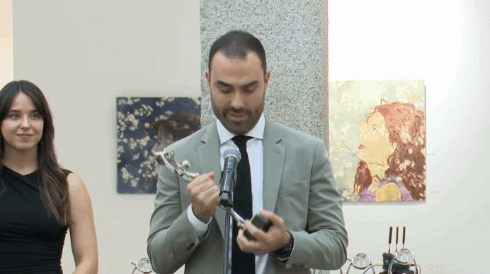 Álvaro Gómez del Pulgar recoge la Antena de Plata 2025