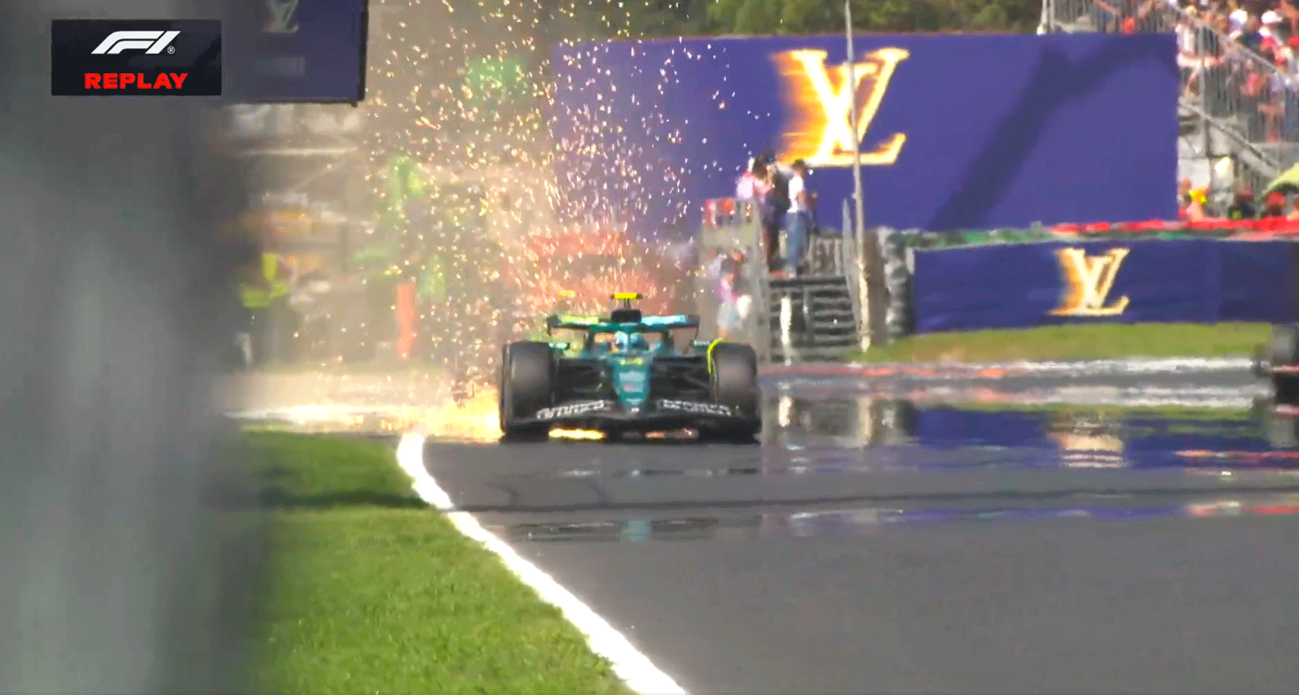 La desesperación de Fernando Alonso por su abandono en el Gran Premio de Italia: "Es increíble"