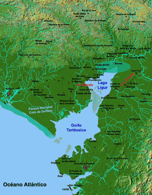 Lago Ligustino de Sevilla